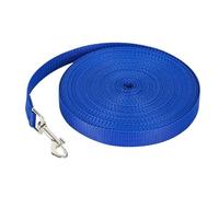 Longue corde de remorquage durable en nylon - 6 couleurs, 1,5 à 10 m pour chiens et chats, promenade et dressage (bleu, 3 m)