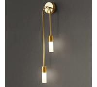 Longue Courte 2 Têtes Applique Murale En Métal LED Applique Murale Chambre Chevet Applique Murale Salon Bar Restaurant Couloir Éclairage