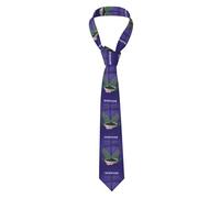 Longue Cravate Mercredi des Cendres drôle Set Cravate Homme Banquet 143Cm