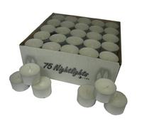 Longue Durée de combustion Bougies chauffe-plats dans un lot de 75 Durée de combustion : jusqu'à 8 heures