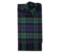 Longue écharpe en laine d'agneau brossée - Qualité supérieure Disponibles dans différents tartans - - Taille Unique