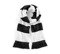 Longue Écharpe Rayée - B479 - Noir Et Blanc