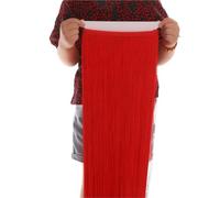 Longue frange à pompons 100CM Long Fringe Trim Tassel Lace Trimming For DIY Latin Dress Stage Clothes Accessories(Color 13)