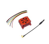 Longue portée 5,8 Ghz 1600 mW VTX avec ventilateur 0/200/500/800/1600 mW 1,6 W VTX transmetteur vidéo ventilateur de refroidissement avec coque CNC compatible avec RC FPV Dron Spare parts