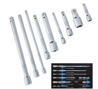 Longue Portée Mixte Douille Barre Extension Set 0.6cm 1cm1.3cm 9pc 02085