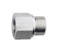 Longue réduction de remplacement G 1/2 a., G 3/8 i., PN max. 400 bar, acier inoxydable 1.4571