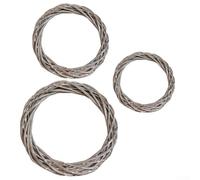 Longue vigne en rotin pour bague en osier pour décoration en spirale sur les piliers et les arcades duFor Ring festive gatheFor Rings (20 cm)