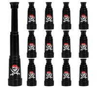Longue-Vue Enfants Lot de 12, Longue-Vue Pirate Télescopique pour Fête d’Anniversaire Thème Pirate et Chasse au Trésor Pirates et Corsaires Jouet Longue-Vue Pirate Cadeau Fête et Accessoire Piñata