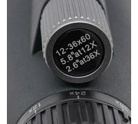 Longue-vue monoculaire - Lunettes d'observation des oiseaux monoculaires - 12-3612-36 x 60 mm - Miroir d'observation des oiseaux monocylindre pour une variété d'activités de plein air telles que