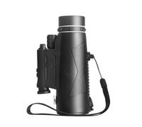 Longue Vue Télescope Monoculaire Puissant À Vision Nocturne À Faible Luminosité, avec Boussole, Lampe De Poche for La Chasse Et Le Camping Oculaire Puissant Et Grossissement(Monocular)