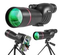 Longue-Vues, Hunting Spotter Scope for Shooting Targets, Telescopes-Waterproof Scope with BAK4 Prism Tripod Phone Adapter Carry Bag, for Target Shooting Bird Watching (GN0031Z-60B)