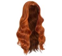 Longues perruques bouclées, perruques d'orange avant en dentelle Perfectionnelles Perfect Hirline, 28 pouces Hair longs ondulées pour les femmes