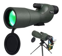 Longues-Vues BIBIRE avec trépied et Adaptateur pour téléphone, Longue-Vue Droite HD 25-75x60 avec Sac de Transport, Longue-Vue pour tir à la Cible, Observation des Oiseaux, Chasse et Observation