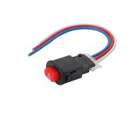 Longueur 100mm Interrupteur Double Clignotant Pour Moto Feu De Signalisation Bouton Clignotant Éclairage D'urgence Feux D'avertissement Fournitures Réparation Accessoires