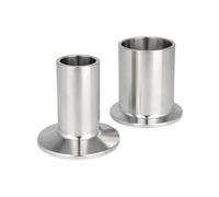 Longueur 50/60 mm 3/4" 1" 2" 3" Tuyau OD 19mm-76mm Stainless Steel SS304 Fitting Tri Clamp(Hauteur 50mm, 63mm x Ferrule 77.5)
