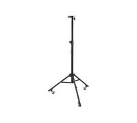 Brennenstuhl Trépied Roll MT 180/Pied télescopique (hauteur réglable à 1,80m, pieds rabattable, utilisable avec ou sans roulettes, support fixation et 1 set visserie fournis) 1170310020 Grand Noir