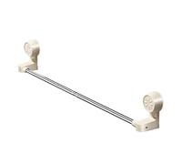 Longueur réglable - Porte-Serviettes d'aspiration, Montage sous Vide, Rail en métal Poli, Support d'organisateur de Salle de Bain pour la Maison intérieure carrelage Mural Douche hôtel