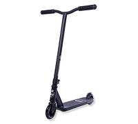 Longway Adam Trottinette Stunt - Robuste - en Aluminium trempé 6061 T6 - ABEC 9 - Roues de 110 mm - Frein Flexible - Trottinette Amusante - Noir