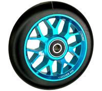 Longway Scooters Sigma Jeu De Roues 110mm ABEC 11 Laser Logo Turquoise