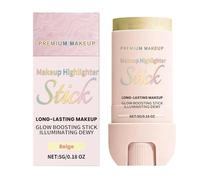 Longwear Glow Stick, formule crème surlignante, teinte pour le visage éclatante avec effet brillant mélangable, couche de réflexion de la lumière construite, design minimaliste du tube, utilisation