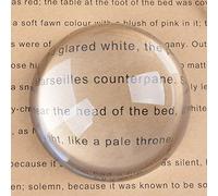 LONGWIN Loupe dôme en Cristal/Presse-Papier loupe de Lecture - 3,9 Pouces