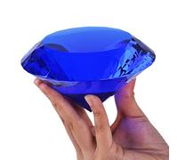 Longwin - Presse-papier 120 mm en Cristal Design Diamant Plusieurs Facettes - Décoration pour la maison - Couleur unie