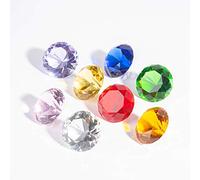 LONGWIN Presse-papier en cristal avec strass - Décoration de table - Multicolore - Cadeau pour enfants