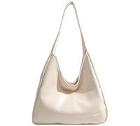 Longwu Sac fourre-tout en simili cuir pour femme Sac à bandoulière Collège Fourre-tout en cuir Hobo Sac à main Sac fourre-tout de travail Sac à main