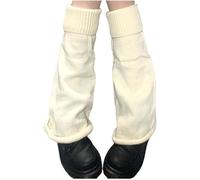 Longyangqk Jambières pour femmes - Mignonnes filles Kawaii 90s Striped Gothic Knit Flared Crochet Harajuku Cover Stockings Ankle Socks