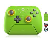LONGYI Manette Wireless 8BitDo Ultimate 2 avec Joysticks TMR pour Windows et Android, Manette de jeu avec Déclencheurs à Effet Hall/Tactiles Commutables, Anneau Lumineux RGB, Station de Recharge