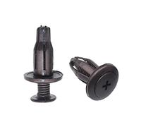 LONGYUE JINDIZH 20pcs Auto/Bumper Fermeture de Pare-Chocs Plastique Rivet Retaineuse Poussoir Poussoir Couvercle de la Porte de Voiture Panneau de Garniture Panneau Côté Compatible/Chery 10mm Trou