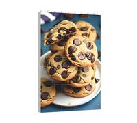 Longzehao Cookies Food Chocolate Chips Biscuits Imprimés Blocs de Construction Puzzle Bloc de Construction Jeu de Jouets pour Développement du Cerveau