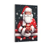 Longzehao Ensemble de blocs de construction imprimés Père Noël pour le développement du cerveau