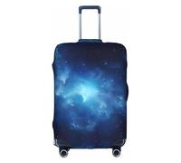 Longzehao Housse de bagage élastique de voyage, étui de protection bleu Galaxy 2 avec fermeture éclair., Couleur : blanc., XL