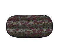 LONGZEHAO Trousse de rangement rectangulaire simple pour fournitures de bureau, cosmétiques, articles de toilette