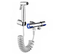 Longzhuo Kit Douchette WC Complet, Pulvérisateur de bidet à main pour toilettes, Pour L'Hygiène Personnelle Quotidienne,lavage féminin et animal domestique