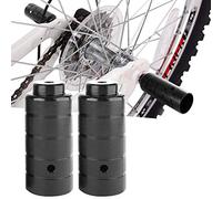 Longzhuo Pied Pegs Pédale,1 Paire Repose Pieds de Vélo en Alliage d'aluminium,Pegs Cyclisme,Repose Pied Velo,cale Pied,S42-16 cale Pied VTT pour Vélos BMX Cascades à Vélo pour Enfants Adultes