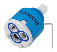 LongZYU Cartouche Céramique, pour Robinetterie à une Main, Mitigeur Monocommande, Cartouche de Rechange pour Robinet de Salle de Bain, de Cuisine et Robinet de Lavabo (35mm)