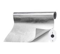 LongZYU Feuille Isolante Autocollant Isolation Thermique en Feuille Aluminium Fibre de Verre Feuilles Isolant Thermique Voiture Pare Chaleur Adhesif Matériau Réfléchissant pour Tuyau, 60 x 400 cm