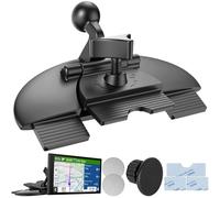 LongZYU Support de GPS Voiture Remplaçable Fente CD, Support de téléphone de voiture de rechange pour CD, Joint à Rotule de 17,2 mm, Support Téléphone Voiture Adaptateur de Fente CD pour Carplay Écran