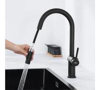 Lonheo Robinet de cuisine haute pression, mitigeur avec douchette extractible, 2 fonctions