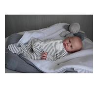 Lonian 24 Pouces 60cm Jolie poupée réaliste en Vinyle Souple Vraie Vie bébé avec des Accessoires complets pour Les câlins, Les Jeux et Les Cadeaux