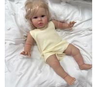 Lonian Reborn 24 Pouces Reborn Baby Toddler Doll réaliste Vrai bébé Jouet en Vinyle de Silicone Souple pour Les Enfants de 3 Ans et Plus