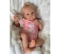 Lonian Reborn bébé Filles poupées 45 CM réaliste bébé poupée Vraie bébé poupée Qui a l'air réel Corps Doux Taille réelle Reborn poupées