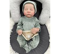 Lonian Reborn Dolls Boy - Corps en Vinyle Reborn Babies Lavable à la Main de 17 Pouces avec vêtements, Reborn Baby Doll Ressemble à Un Vrai bébé (Corps Complet en Vinyle)