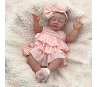 Lonian Reborn Dormir 20 Pouces 50cm poupées bébé réaliste avec Corps en Coton Doux poupée pour Tout-Petits