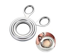 Lonimia - Ouvre-œufs en acier inoxydable - Coupe-œufs gourmet - Coupe-œufs crus et durs - Outil de cuisine