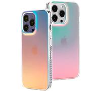 LONLI Hue - Coque de téléphone mate irisée fluorescente série Just in Case, pour iPhone 14 Pro Max