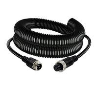 Lonlonty Camion Vue Arrière Caméra 12V CCD IR Vision Nocturne Caméra de Recul avec 5m 4Pin Câble pour Bus Camion Voiture