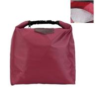 Lonnalee Sac Isotherme Repas Sac Isotherme Repas Enfant Hommes Femme Travail DéJeuner Panier Sac à Lunch Isolé Box Bag Bureau Sac ÉTanchelunch ImperméAble Garcon Fille (Rouge Foncé)